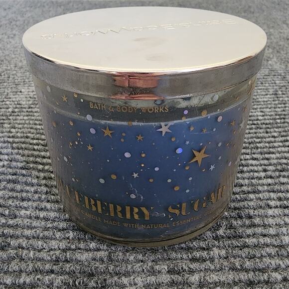 Bath & Body Works Other - Bath and Body Works Blueberry Sugar Scented Candle 14.5 oz